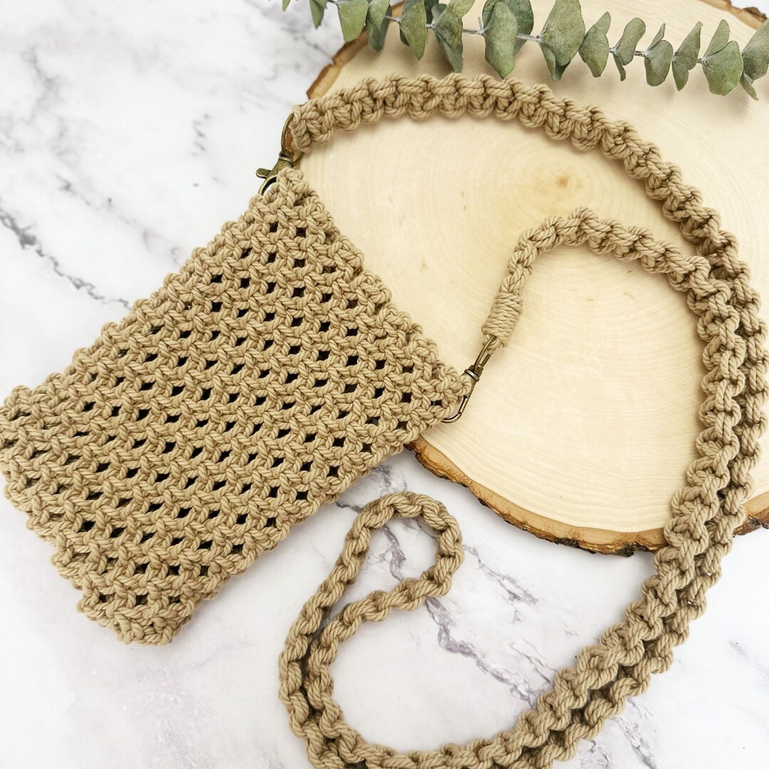 Boho phone case, Cellphone holder, Phone crossbody bag, Crossbody bag, Macrame handbag, Crossbody phone bag, phone shoulder bag | MakerPlace by Michaels Boho phone case, Cellphone holder, Phone crossbody bag, Crossbody bag, Macrame handbag, Crossbody phone bag, phone shoulder bag | MakerPlace by Michaels